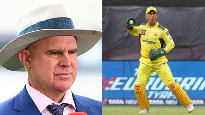 Matthew Hayden; MS Dhoni Matthew Hayden; MS Dhoni