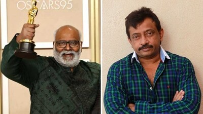 MM Keeravani said Ram Gopal Verma is his 'first Oscar.' MM Keeravani said Ram Gopal Verma is his 'first Oscar.'