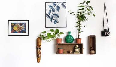 A statement wall is a great way to add personality and interest to any room in your home. (Unsplash) A statement wall is a great way to add personality and interest to any room in your home. (Unsplash)
