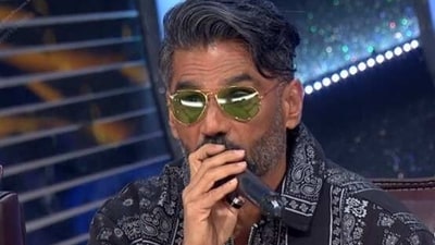 Suniel Shetty was a guest on Indian Idol recently. Suniel Shetty was a guest on Indian Idol recently.