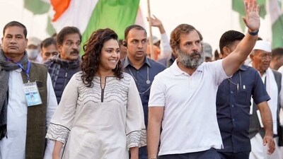 Swara Bhasker said India is becoming like Russia and Turkey after Rahul Gandhi was disqualified as an MP. Swara Bhasker said India is becoming like Russia and Turkey after Rahul Gandhi was disqualified as an MP.