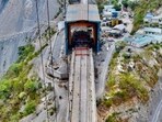 The Anji bridge is part of the Udhampur-Srinagar-Baramulla Line (USBRL) that is expected to be operative by February 2024. The Anji bridge is part of the Udhampur-Srinagar-Baramulla Line (USBRL) that is expected to be operative by February 2024.