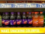 Bottles of Campa Cola are displayed at a Reliance Smart supermarket in Mumbai, on March 20.