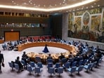 The UN Security Council has adopted several resolutions on the Israeli-Palestinian conflict over the years and supports the two-state solution to peace in the Middle East. The UN Security Council has adopted several resolutions on the Israeli-Palestinian conflict over the years and supports the two-state solution to peace in the Middle East.