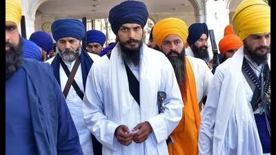 Amritpal Singh, Khalistani leader. Amritpal Singh, Khalistani leader.