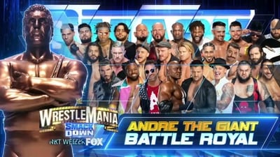 WWE have announced that there will be the ninth edition of the Andre the Giant Memorial Battle Royal next week. (Twitter/@WWEonFOX) WWE have announced that there will be the ninth edition of the Andre the Giant Memorial Battle Royal next week. (Twitter/@WWEonFOX)