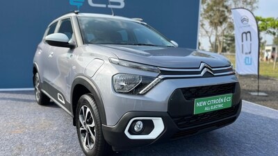 The Citroen eC3 comes powered by a 29.2 kWh battery pack offering a range of 320 km on a single charge. (Representational image)