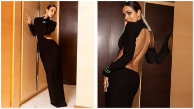 Malaika Arora recently became the talk of the town for being spotted in a dress that Paris Hilton wore last week for a magazine cover shoot. Both celebrities looked gorgeous in their own ways and their fans couldn't stop gushing over their photos. (Instagram/@malaikaaroraofficial) Malaika Arora recently became the talk of the town for being spotted in a dress that Paris Hilton wore last week for a magazine cover shoot. Both celebrities looked gorgeous in their own ways and their fans couldn't stop gushing over their photos. (Instagram/@malaikaaroraofficial)