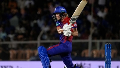 Initially, DC were restricted to 131/9 in 20 overs, with Meg Lanning (34), Radha Yadav (27*) and Shikha Yadav (27*) playing crucial knocks. (AP)