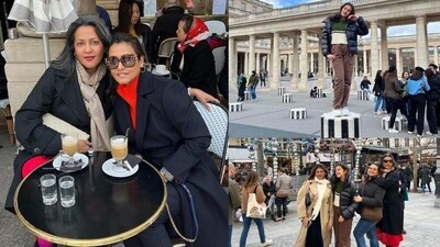 Former actor Namrata Shirodkar is on a family trip with her daughter Sitara. Former actor Namrata Shirodkar is on a family trip with her daughter Sitara.