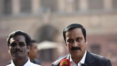 PMK chief Anbumani Ramadoss PMK chief Anbumani Ramadoss