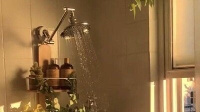 8. Take a cold shower: Taking a cold shower can help improve circulation and increase alertness.&nbsp; (Pinterest)