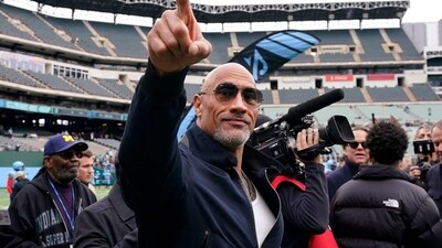Dwayne “The Rock” Johnson: Former WWE champ and Hollywood movie star Dwayne Johnson enjoys an Instagram following of 371 million followers and is fifth in the top five most-followed celebrities on Instagram. (Getty Images via AFP) Dwayne “The Rock” Johnson: Former WWE champ and Hollywood movie star Dwayne Johnson enjoys an Instagram following of 371 million followers and is fifth in the top five most-followed celebrities on Instagram. (Getty Images via AFP)