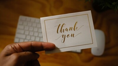 Say Thank You: Encourage your child to say thank you when someone does something nice for them. This simple act of appreciation can help them recognize the good in others. (Unsplash) Say Thank You: Encourage your child to say thank you when someone does something nice for them. This simple act of appreciation can help them recognize the good in others. (Unsplash)