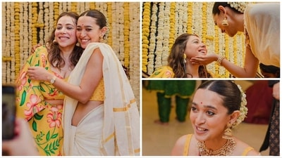 Sayani Gupta has posted throwback pics from Maanvi Gagroo's mehendi. Sayani Gupta has posted throwback pics from Maanvi Gagroo's mehendi.