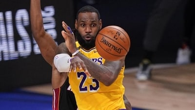 Los Angeles Lakers forward LeBron James (AP) Los Angeles Lakers forward LeBron James (AP)