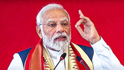 Remarking that Navratri indicates the time to worship ‘shakti’, the PM asserted that India's ‘nari shakti’ is leading the nation in his 'Mann ki Baat' address. (PTI) Remarking that Navratri indicates the time to worship ‘shakti’, the PM asserted that India's ‘nari shakti’ is leading the nation in his 'Mann ki Baat' address. (PTI)