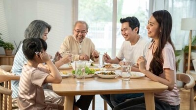 Spending time with loved ones: Spending time with family and friends can be a great way to take your mind off your worries and enjoy the company of others. Whether it's having a meal together or simply chatting on the phone, connecting with loved ones can help you relax and feel more grounded. (Unsplash) Spending time with loved ones: Spending time with family and friends can be a great way to take your mind off your worries and enjoy the company of others. Whether it's having a meal together or simply chatting on the phone, connecting with loved ones can help you relax and feel more grounded. (Unsplash)