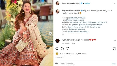 Divyanka shared some solo pics as well. Divyanka shared some solo pics as well.