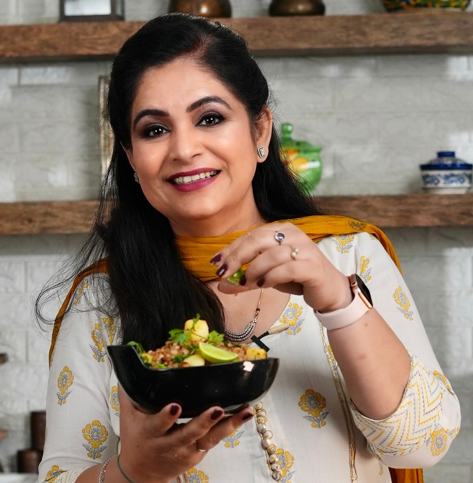 MasterChef India winner and Lucknowite Pankaj Bhadouria with a Navratri dish. MasterChef India winner and Lucknowite Pankaj Bhadouria with a Navratri dish.