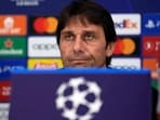 Tottenham's head coach Antonio Conte Tottenham's head coach Antonio Conte