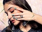 Metallic nail paint have sheen and look attractive. 