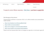Saraswat Bank Recruitment 2023: Apply for 150 Junior Officers posts till April 8