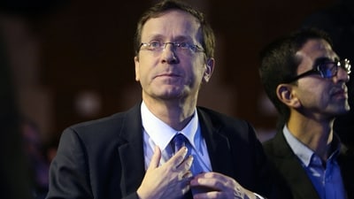 Israel Predident Isaac Herzog. (AFP)