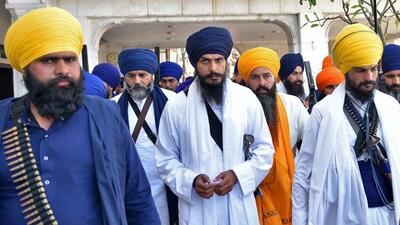 Ahead of the Panthic gathering called at the Akal Takht on Monday on the Punjab Police’s crackdown, radical Sikh organisations have taken a strong exception to the latest remark made by acting jathedar of the highest Sikh temporal seat, Giani Harpreet Singh, and raised questions over the upcoming event. (HT file) Ahead of the Panthic gathering called at the Akal Takht on Monday on the Punjab Police’s crackdown, radical Sikh organisations have taken a strong exception to the latest remark made by acting jathedar of the highest Sikh temporal seat, Giani Harpreet Singh, and raised questions over the upcoming event. (HT file)