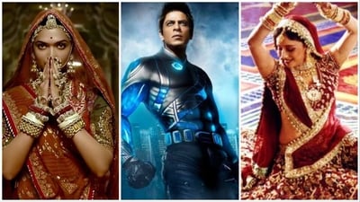 Bollywood is known for its glitz and glamour, and the costumes worn by the stars are no exception. Here are five actors who wore outrageously expensive costumes in movies. (Pinterest) Bollywood is known for its glitz and glamour, and the costumes worn by the stars are no exception. Here are five actors who wore outrageously expensive costumes in movies. (Pinterest)