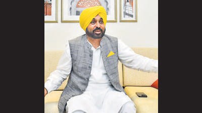 Mann said he is keeping day-to-day progress in the manhunt on Amritpal and is holding daily meetings with top officials to get daily updates in the matter. (HT File Photo) Mann said he is keeping day-to-day progress in the manhunt on Amritpal and is holding daily meetings with top officials to get daily updates in the matter. (HT File Photo)