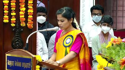 Mayor R Priya presented her second budget (ANI) Mayor R Priya presented her second budget (ANI)