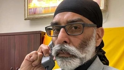 SFJ chief Gurpatwant Singh Pannun, (File) SFJ chief Gurpatwant Singh Pannun, (File)