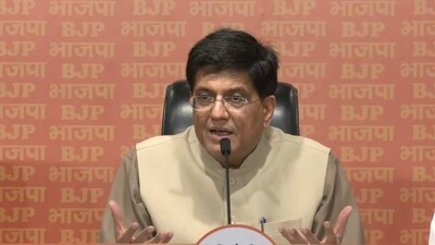 Union minister Piyush Goyal (Twitter/BJP) Union minister Piyush Goyal (Twitter/BJP)