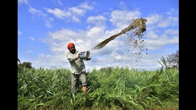 Sahney applauded the state government’s decision on implementation of Fasal Bima Yojana (Crop Insurance Scheme). (HT File Photo)