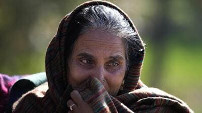 Saroj Bala, who lost two sons -- Prince and Deepak -- in the terror attack at Dhangri village in Jammu and Kashmir’s Rajouri. (AP) Saroj Bala, who lost two sons -- Prince and Deepak -- in the terror attack at Dhangri village in Jammu and Kashmir’s Rajouri. (AP)