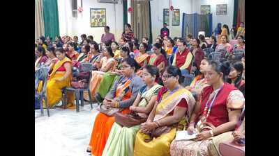 Teacher financial literacy program held by FinLit in 2022, for rural and urban school teachers of U.P. (HT Photo) Teacher financial literacy program held by FinLit in 2022, for rural and urban school teachers of U.P. (HT Photo)