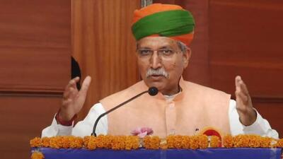 The BJP leader also asked Congress to not look at everything in a political way, and that everything is not politics. (Arjun Ram Meghwal | Facebook) The BJP leader also asked Congress to not look at everything in a political way, and that everything is not politics. (Arjun Ram Meghwal | Facebook)