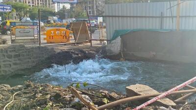 The wards that will be affected are A, B, E, F south and F north in the island city and L, M East and M West in the eastern suburbs. Additionally, T ward, Mulund East and West areas will face water cut, Bhandup, Nahur, Kanjurmarg & Vikhroli (East) under S ward and Vikhroli, Ghatkopar east and west under N ward will be affected. (Praful Gangurde/HT PHOTO)