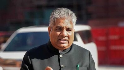 Union environment minister Bhupender Yadav. (PTI)