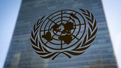 The symbol of the United Nations is displayed outside the Secretariat Building, at United Nations Headquarters. (AP) The symbol of the United Nations is displayed outside the Secretariat Building, at United Nations Headquarters. (AP)