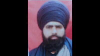 Waris Punjab De chief Amritpal’s aide Varinder Singh. (HT Photo)