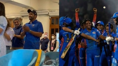 Rohit Sharma's telling reaction as Harmanpreet Kaur and Co. win WPL Rohit Sharma's telling reaction as Harmanpreet Kaur and Co. win WPL