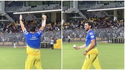 Deepak Chahar gets Chepauk roaring (Screengrab) Deepak Chahar gets Chepauk roaring (Screengrab)
