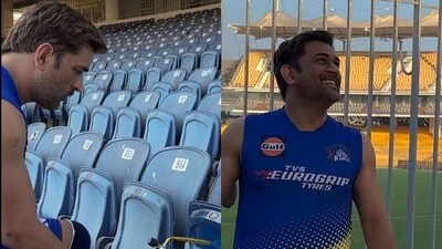 The 2023 season could be Dhoni's last in the IPL (CSK Twitter)