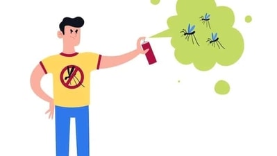 Insect repellent: Mosquitoes and other biting insects can be a nuisance, so it's essential to pack a good quality insect repellent to keep them at bay.&nbsp; (Freepik)