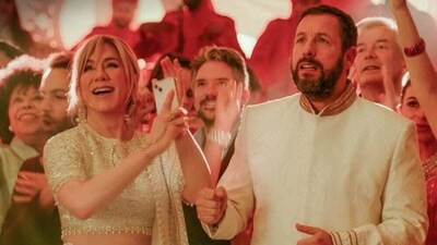 Jennifer Aniston in a still from Murder Mystery 2. Jennifer Aniston in a still from Murder Mystery 2.