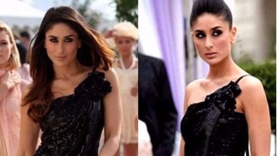 Kareena Kapoor in Kambakkht Ishq: The little black dress worn by Bebo in the film Kambakkht Ishq was specially ordered by producer Sajid Nadiadwala from Paris and it costs <span class='webrupee'>₹</span>8 lakhs. (Pinterest) Kareena Kapoor in Kambakkht Ishq: The little black dress worn by Bebo in the film Kambakkht Ishq was specially ordered by producer Sajid Nadiadwala from Paris and it costs <span class='webrupee'>₹</span>8 lakhs. (Pinterest)