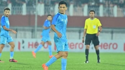 Star footballer Sunil Chhetri (AIFF) Star footballer Sunil Chhetri (AIFF)