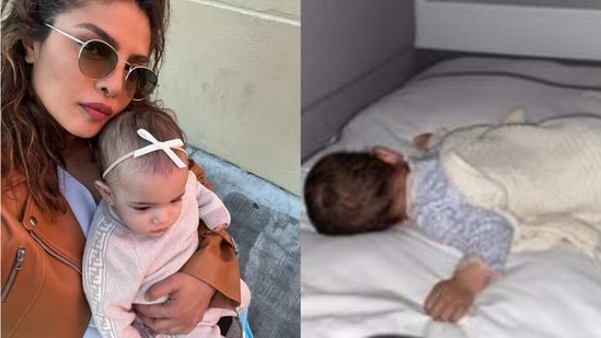 Priyanka Chopra shared a photo of her daughter Malti Marie.